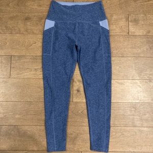 Beyond Yoga Blue Pocket Leggings
